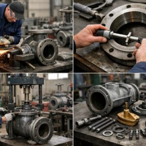 Технология ремонта задвижек