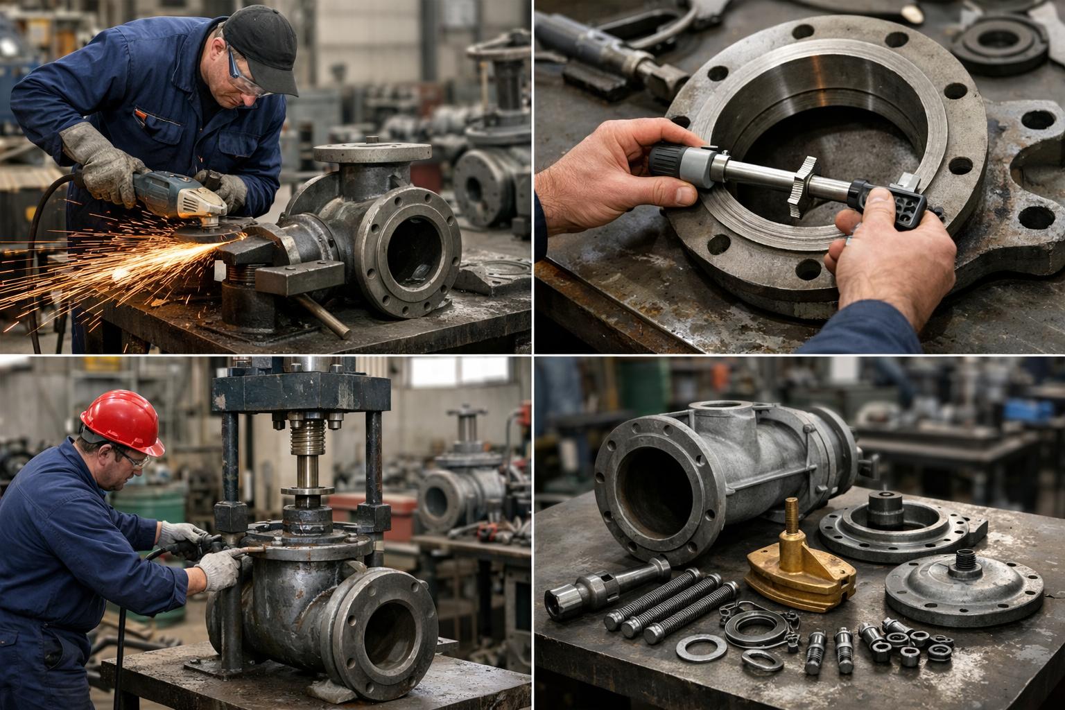 Ремонт задвижек: технология — полное практическое руководство от ООО Холдинг СпецСтройАльянс