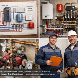 Разводка котельной в частном доме