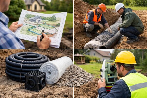 Проектирование дренажа