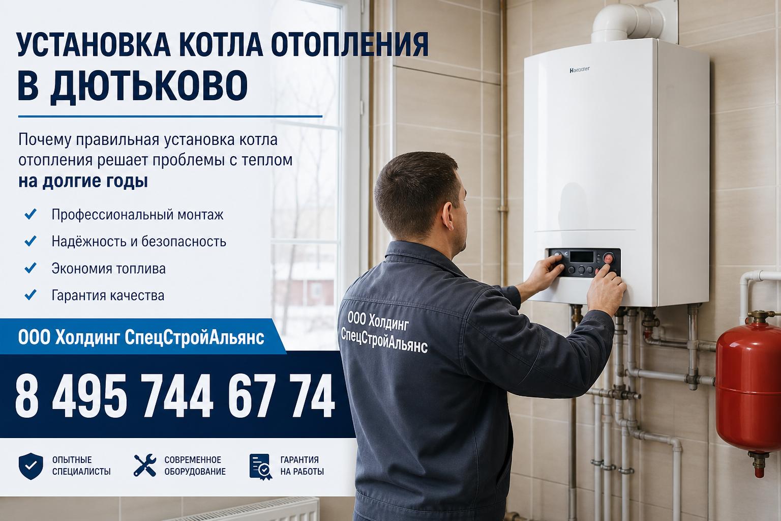 Почему правильная установка котла отопления решает проблемы с теплом на долгие годы