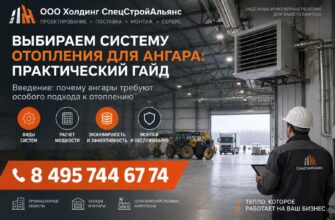 Выбираем систему отопления для ангара