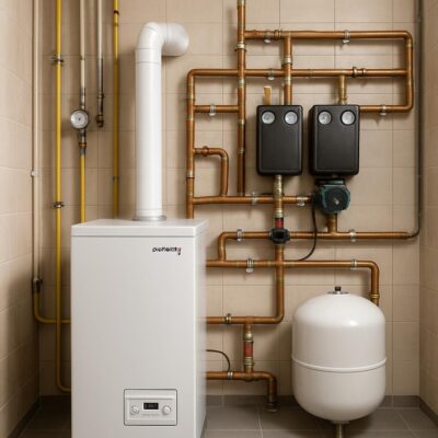 Монтаж котельной Protherm Медведь 20 KLZ