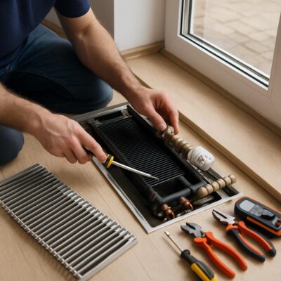 Ремонт внутрипольных конвекторов