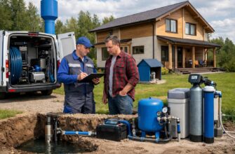 Водоснабжение частного дома в Барабаново