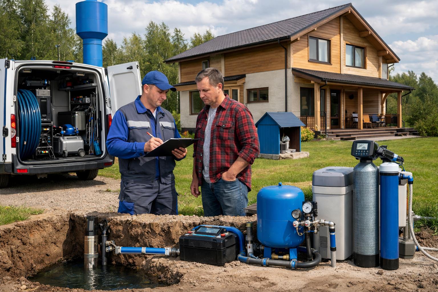 Закажите бесплатный выезд инженера «Инженерные коммуникации» для точной оценки водоснабжения в Барабаново