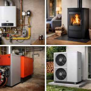 Основные типы автономного отопления