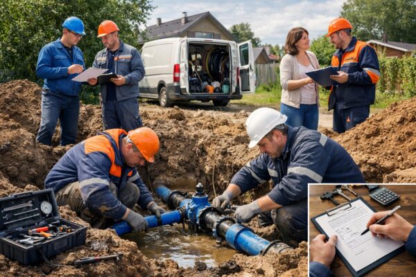 Ремонт систем водоснабжения в Кокошкино