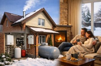 Автономное отопление частного дома в Кокошкино