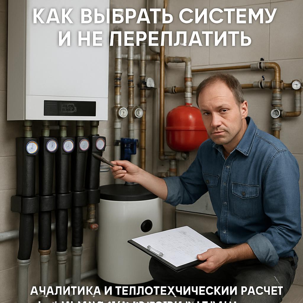 Отопление дома 400 м²