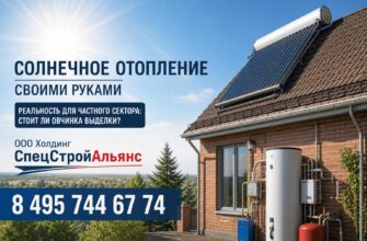 Солнечное отопление своими руками