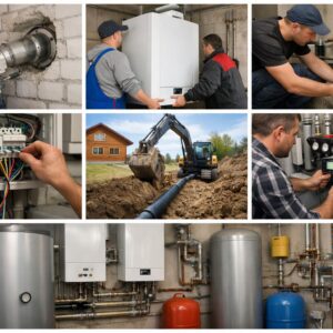 Монтаж частной котельной