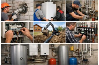 Монтаж частной котельной