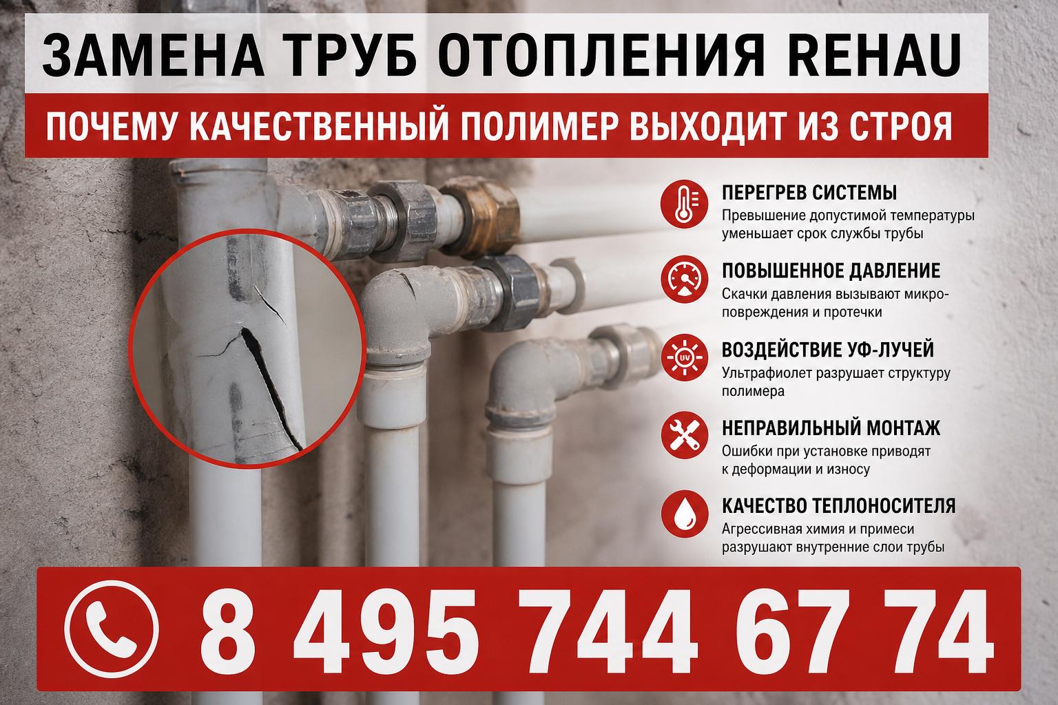 Почему качественный полимер выходит из строя