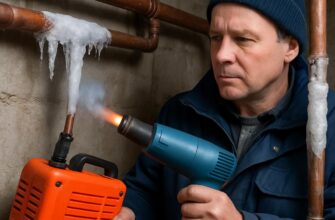 Разморозка труб: эффективные способы