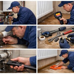 Как найти и устранить утечку в системе отопления частного дома