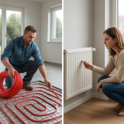 Водяное отопление: два вида