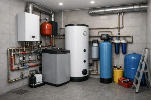 Планировка бойлерной в частном доме