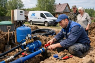 Монтаж системы водоснабжения в Ботово (Волоколамский район)