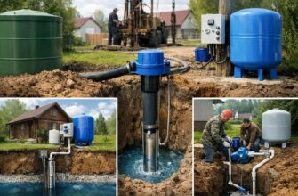 Индивидуальное водоснабжение на Дмитровском шоссе