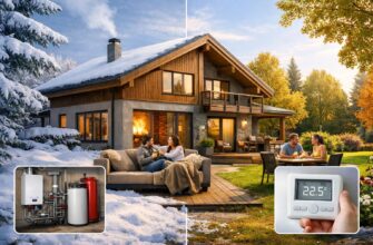 Автономное отопление загородного дома — лучшее решение