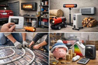 Отопление гаража