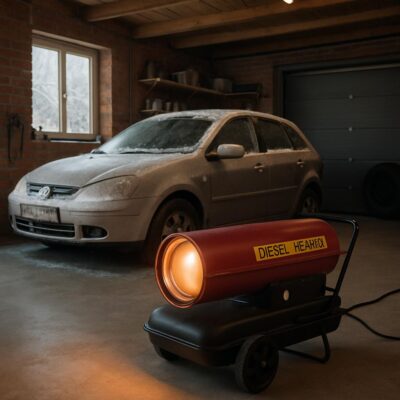 Дизельное отопление гаража