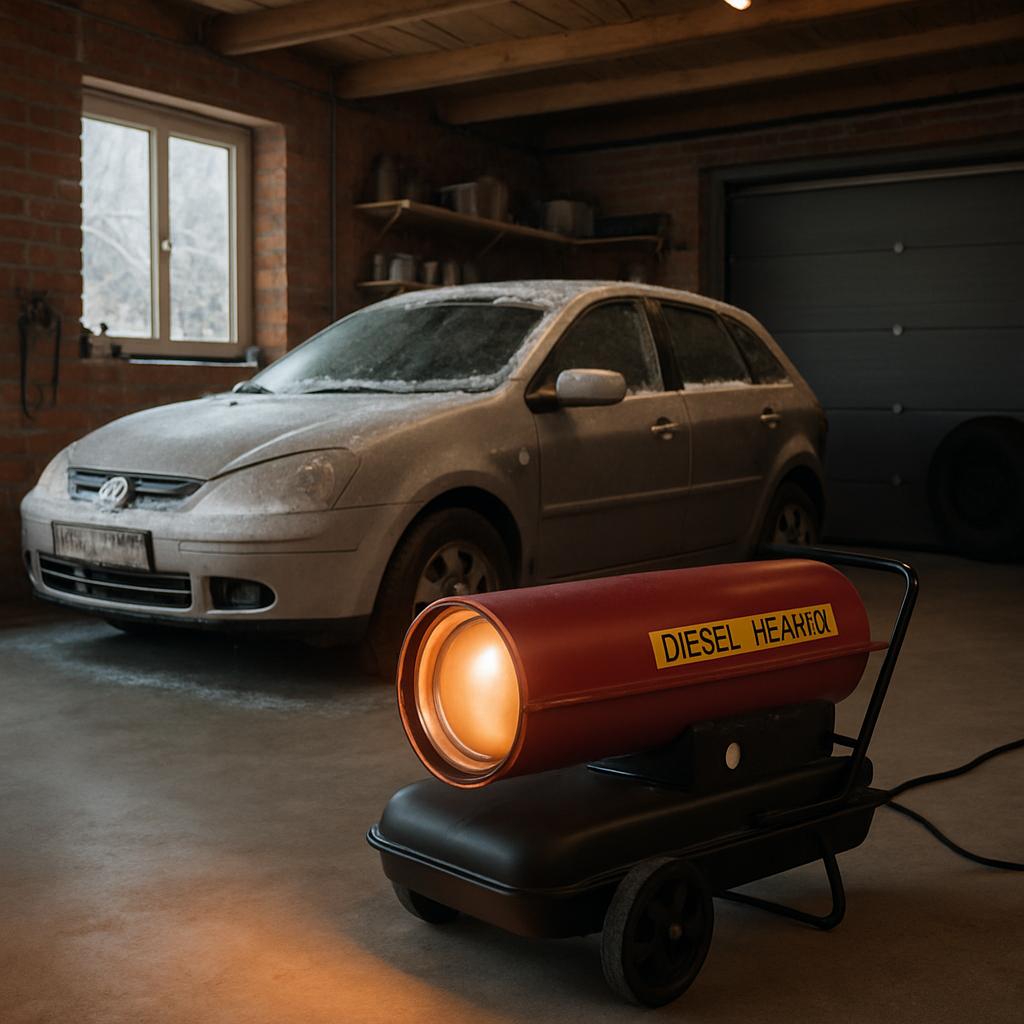 Дизельное отопление гаража Дизельное отопление гаража