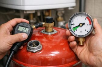 Какое должно быть давление в расширительном бачке отопления