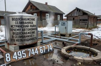 Водоснабжение в Селиванихе Истринского района
