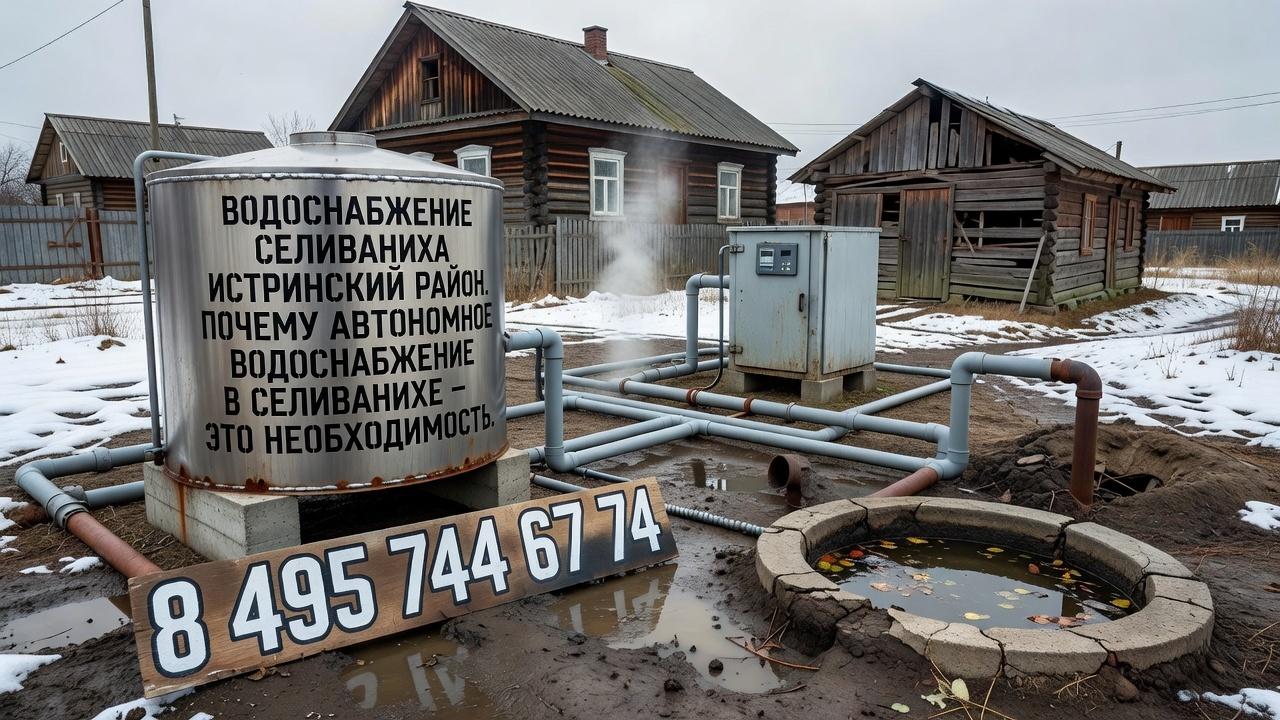 Почему автономное водоснабжение в Селиванихе - это необходимость Почему автономное водоснабжение в Селиванихе - это необходимость