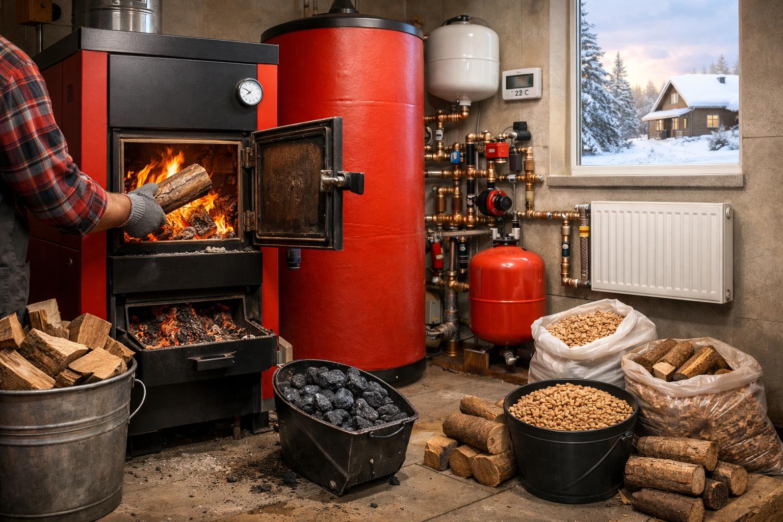 Почему твердотопливное отопление — выгодный выбор для вашего частного дома