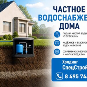 Частное водоснабжение дома