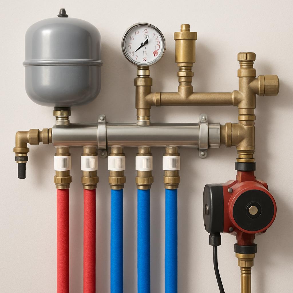 Устройство магистрали системы отопления Устройство магистрали системы отопления