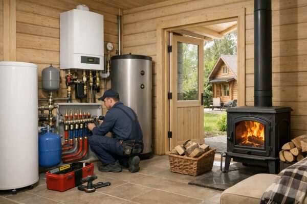 Большие Вяземы отопление дачного дома