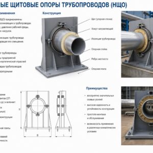 Неподвижные щитовые опоры трубопроводов (НЩО)