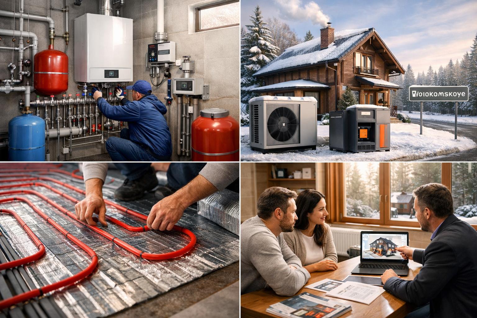 Индивидуальный подбор системы отопления для домов на Волоколамском шоссе — профессиональная консультация