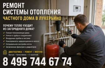 Ремонт отопления в Лукерьино