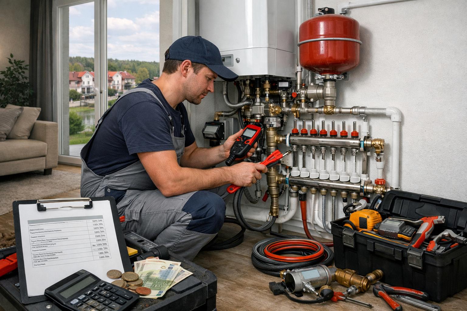 КП Ангелово ► Стоимость ремонта отопления: оперативный ориентир от специалистов