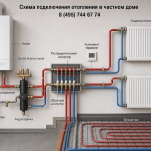 Как правильно выбрать и реализовать схему подключения отопления в частном доме: практическое руководство