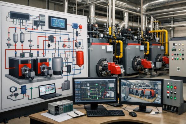 Автоматизация котельной: схемы