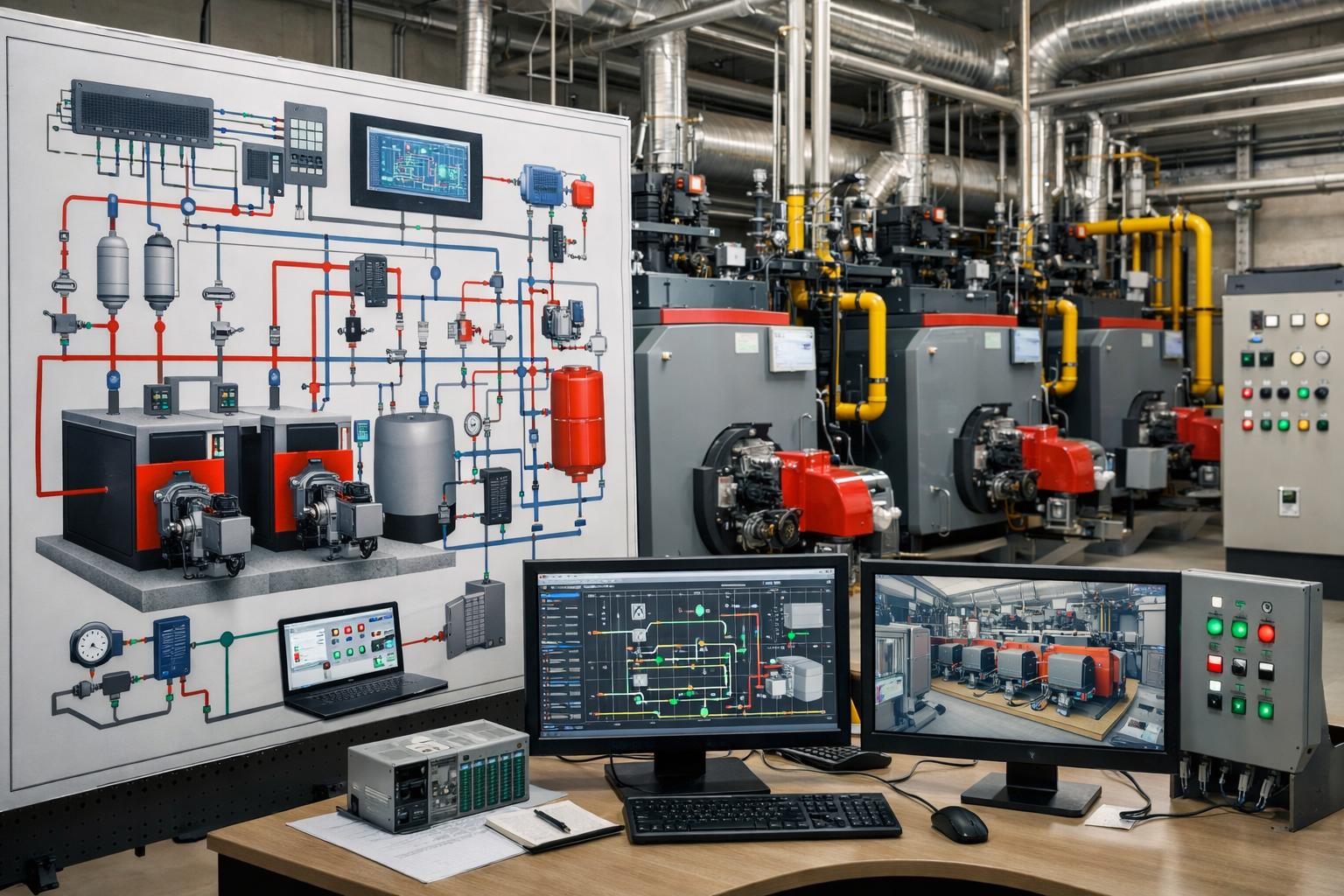 Профессиональная схема автоматизации котельной: готовые решения от «Инженерные коммуникации»