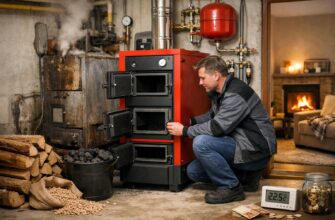Замена котельного оборудования: выбираем твердотопливный котел правильно