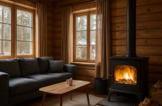 Дровяное отопление частного дома в Абрамцево: комфорт и экономия