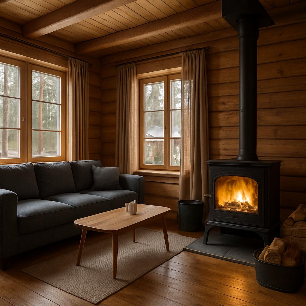 Комфорт и экономия: Дровяное отопление частного дома в Абрамцево от ООО ДИЗАЙН ПРЕСТИЖ