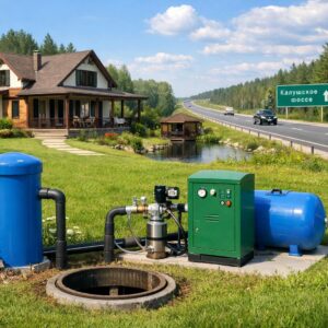 Индивидуальное водоснабжение на Калужском шоссе