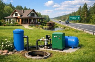 Индивидуальное водоснабжение на Калужском шоссе