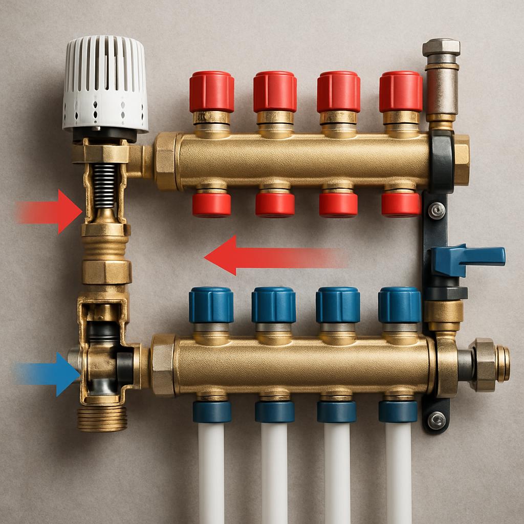 Принцип функционирования распределительного коллектора: основные механизмы и ключевые преимущества