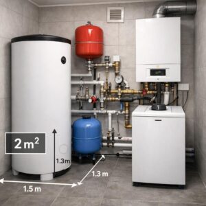 Минимальная площадь бойлерной в частном доме