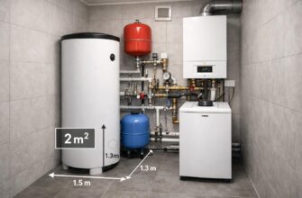 Минимальная площадь бойлерной в частном доме